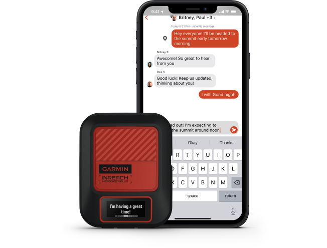 Satelliitkommunikaator Garmin inReach Messenger Plus