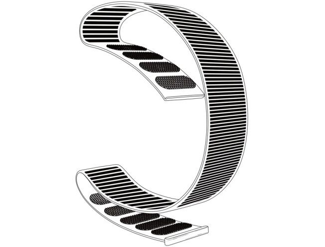 Nailonrihmad fenix seeriale 22mm roheline