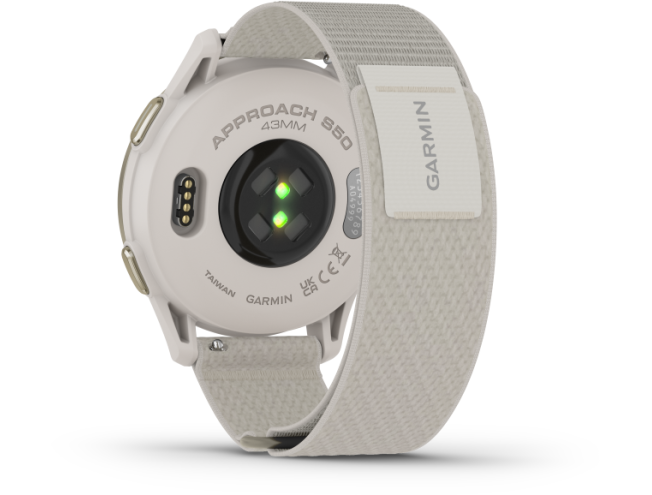 Golfikell Garmin Approach S50 Cream Gold/Ivory