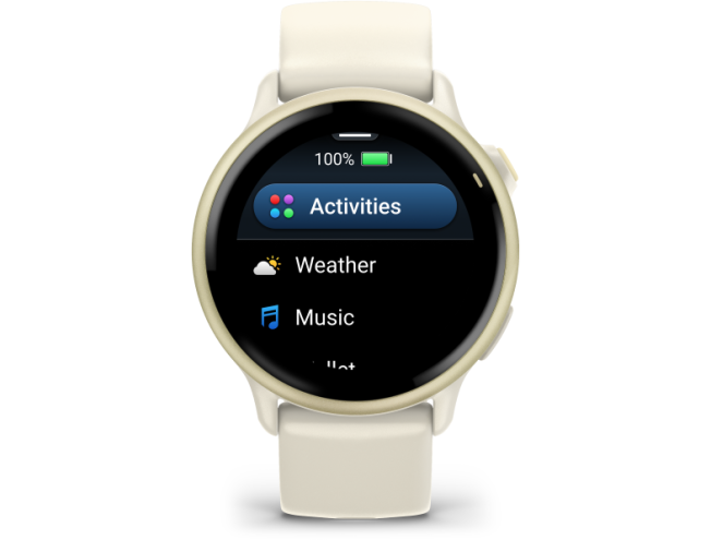Nutikell Garmin vivoactive 6 Lunar Gold