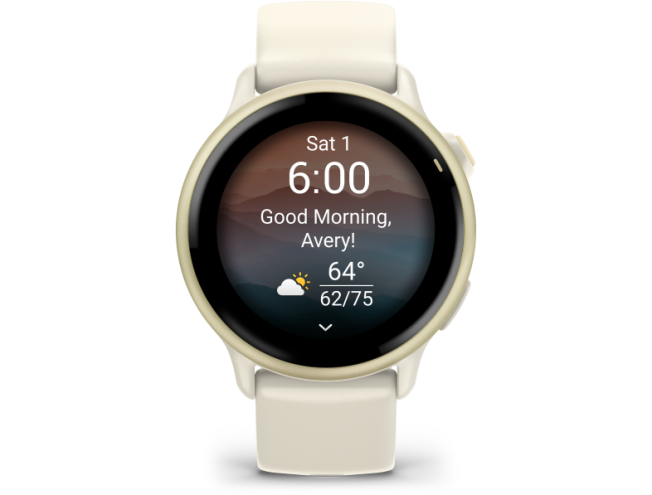 Nutikell Garmin vivoactive 6 Lunar Gold