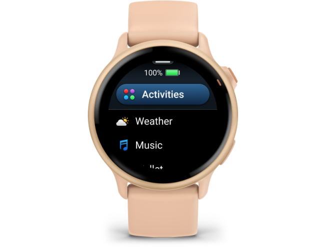 Nutikell Garmin vivoactive 6 Pink Dawn