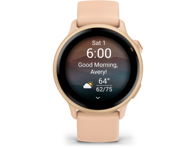 Nutikell Garmin vivoactive 6 Pink Dawn