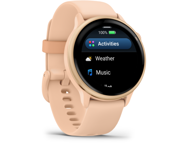 Nutikell Garmin vivoactive 6 Pink Dawn