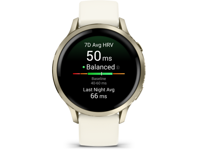 Nutikell Garmin VENU 4 - 41mm Lunar Gold/Bone