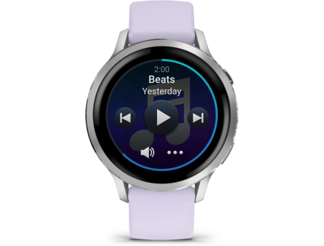 Nutikell Garmin VENU 4 - 41mm Silver/Periwinkle