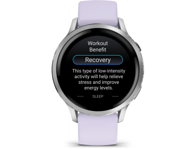 Nutikell Garmin VENU 4 - 41mm Silver/Periwinkle