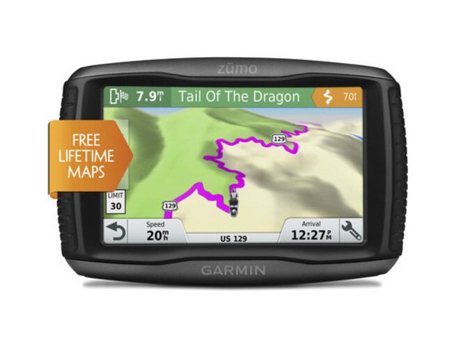 Moto GPS Garmin Z&uuml;mo 595LM Travel Ed.