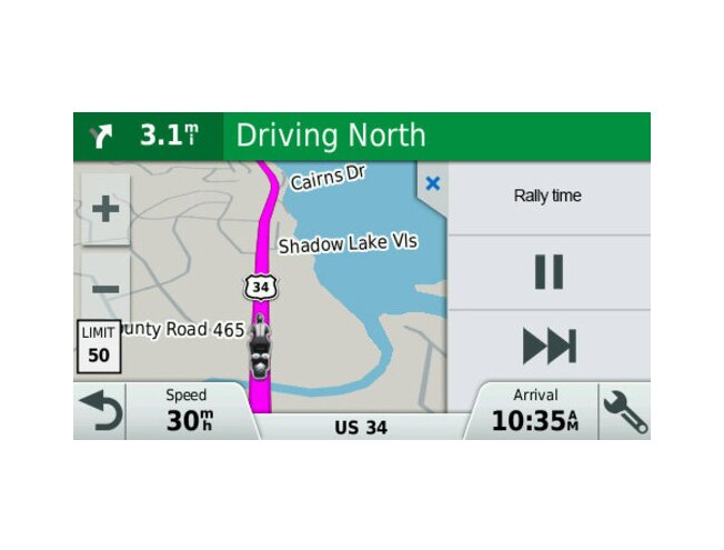 Moto GPS Garmin Z&uuml;mo 595LM Travel Ed.