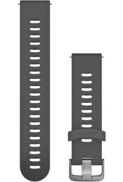 Quick Release silikoon kellarihmad (20mm) Slate 107-196 mm