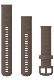 Quick Release silikoon kellarihmad (20mm) Cocoa 125-218 mm