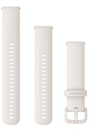Quick Release silikoon kellarihmad (20mm) Ivory 125-218 mm