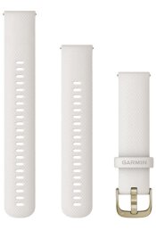 Quick Release silikoon kellarihmad (20mm) Ivory Cream Gold 125-218 mm