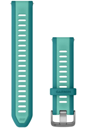 Quick Release silikoon kellarihmad (20mm) Turquoise/Aqua