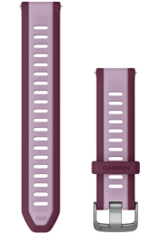 Quick Release silikoon kellarihmad (20mm) Berry/Lilac