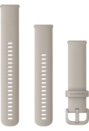 Quick Release silikoon kellarihmad (20mm) French Grey - 126-203 mm