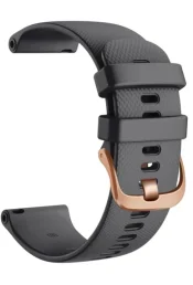 Kellarihmad 20mm kiire kinnitus Must/rose gold