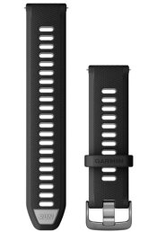 Quick Release kellarihmad (22mm) Silikoon - must/hall 135-205 mm