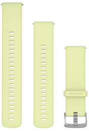 Quick Release kellarihmad (22mm) Silikoon - Citron