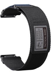 Kiirkinnitusega kellarihmad 26mm Nailon - must tactical rugged