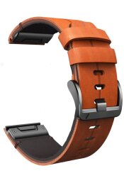 Kiirkinnitusega kellarihmad 22mm Nahk - pruun