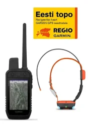 Koera GPS Garmin Alpha 300 +T20 rihm ja Regio Topo kaart