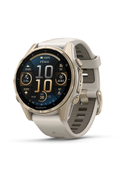 Spordikell Garmin fenix 8 43mm AMOLED Sapphire Soft Gold with Fog Gray Band