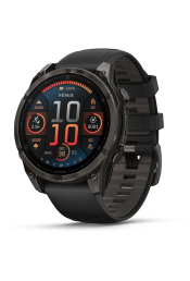 Spordikell Garmin fenix 8 47mm AMOLED Sapphire Carbon Gray DLC Ti with Black Band