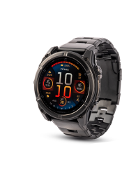 Spordikell Garmin fenix 8 47mm Solar Sapphire Carbon Gray DLC Ti with Black Titanium band