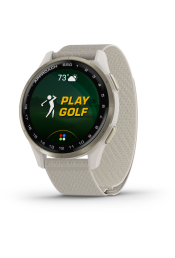 Golfikell Garmin Approach S50 Cream Gold/Ivory