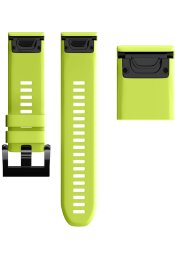 Kiirkinnitusega kellarihmad 22mm Silikoon - roheline